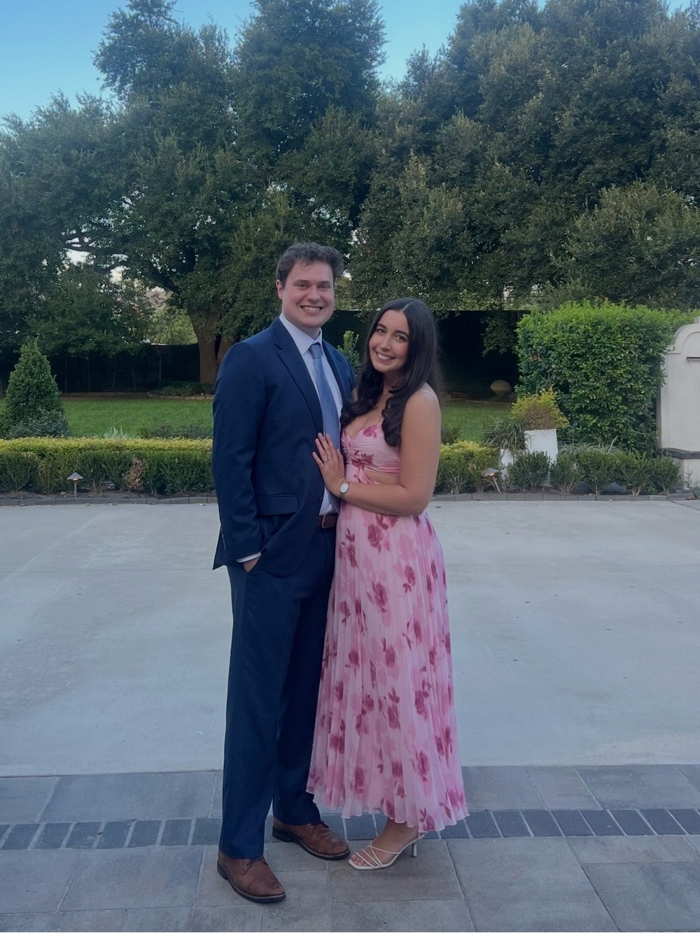 Abercrombie & Fitch Pink Floral Cutout Maxi Dress - Giselle
